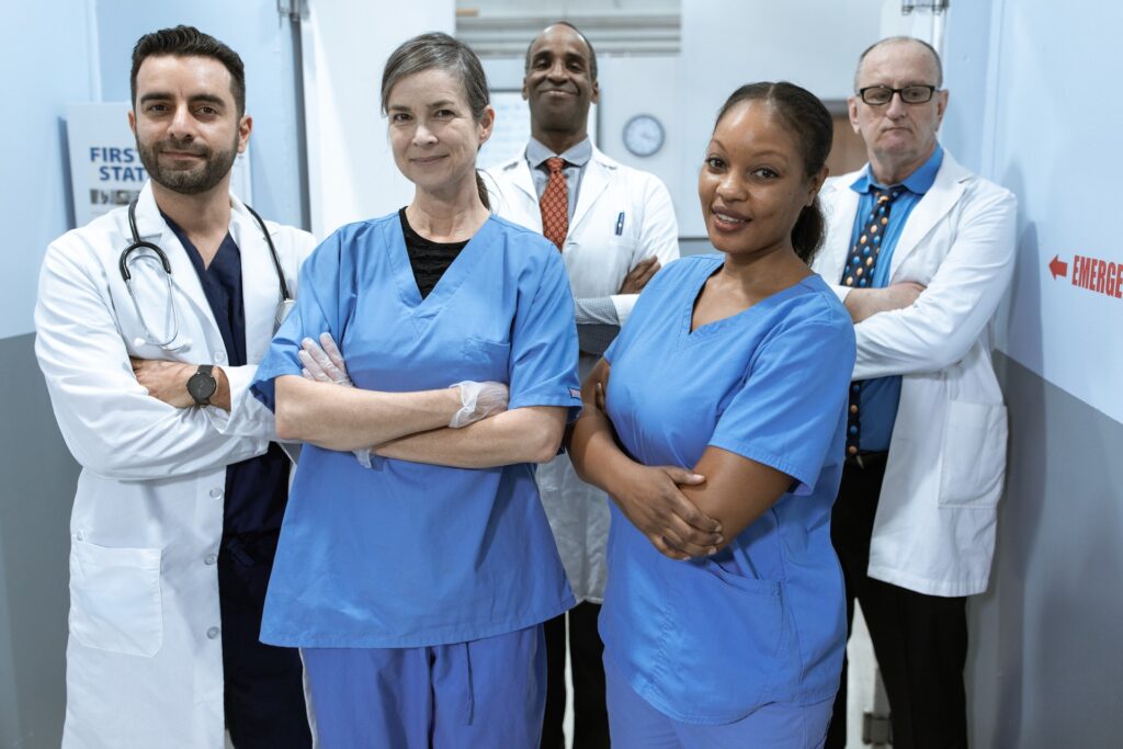 Doctors and nurses